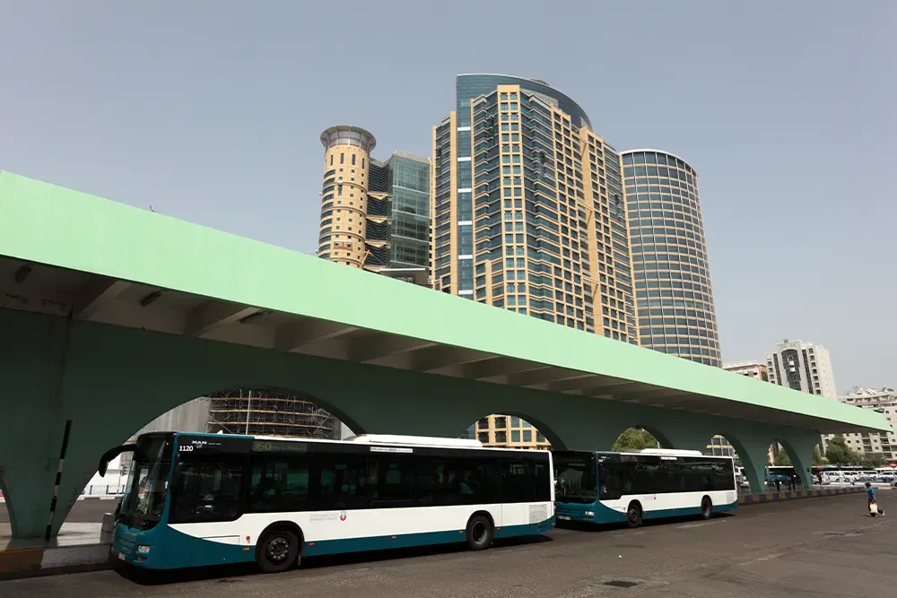 Abu Dhabi Central Bus Station to Saudi Arabia