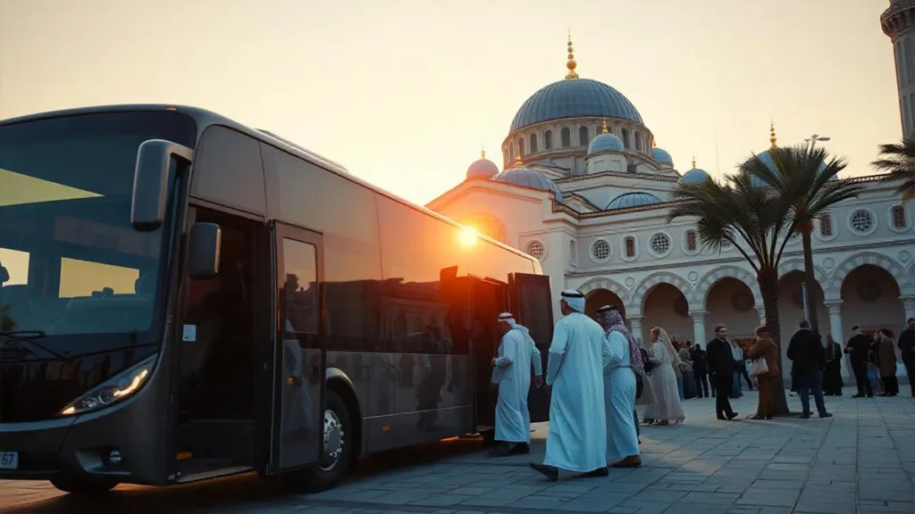 Abu Dhabi to Mecca by Bus