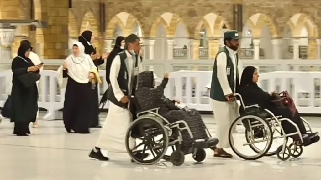 Umrah on Wheel Chair