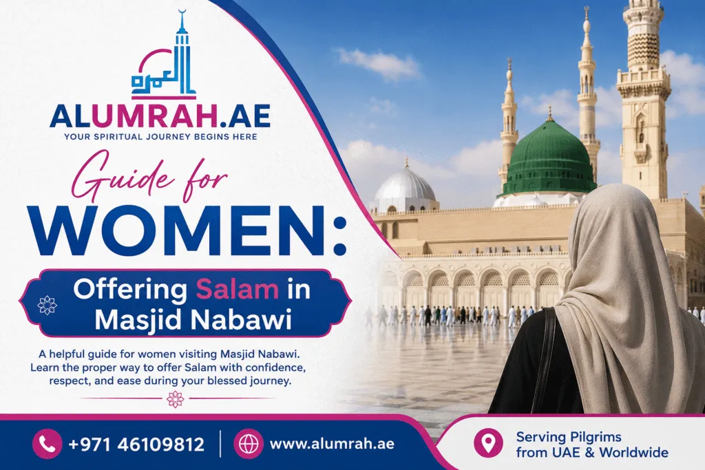 Offering Salam in Masjid Nabvi